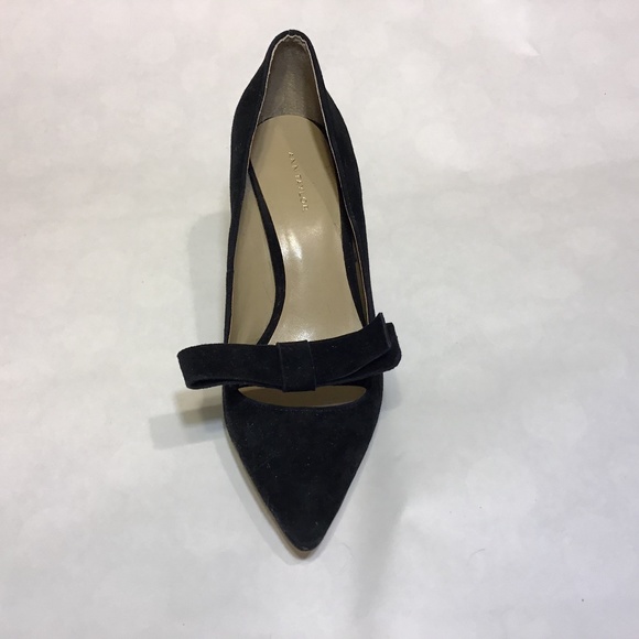 Ann Taylor | Shoes | Ann Taylor Odette Suede Bow Pumps Size  ANN TAYLOR “Odette” Brand New, 6.5